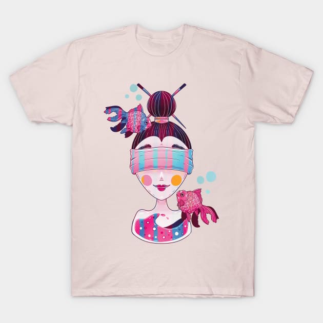 Drowning T-Shirt by Meerie 